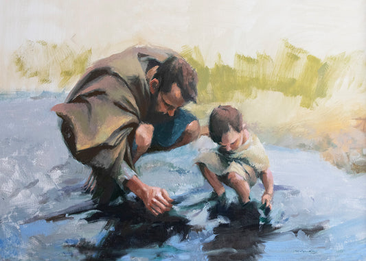 Growing Savior Print